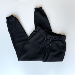 Lululemon On The Fly Woven Black Joggers